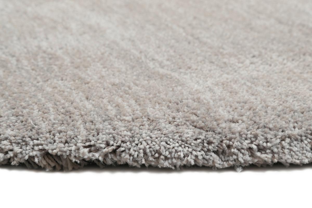 Hochflorteppich Grau, Ø: Ca. 120 Cm - Grau, KONVENTIONELL, Textil (120cm) - Esprit