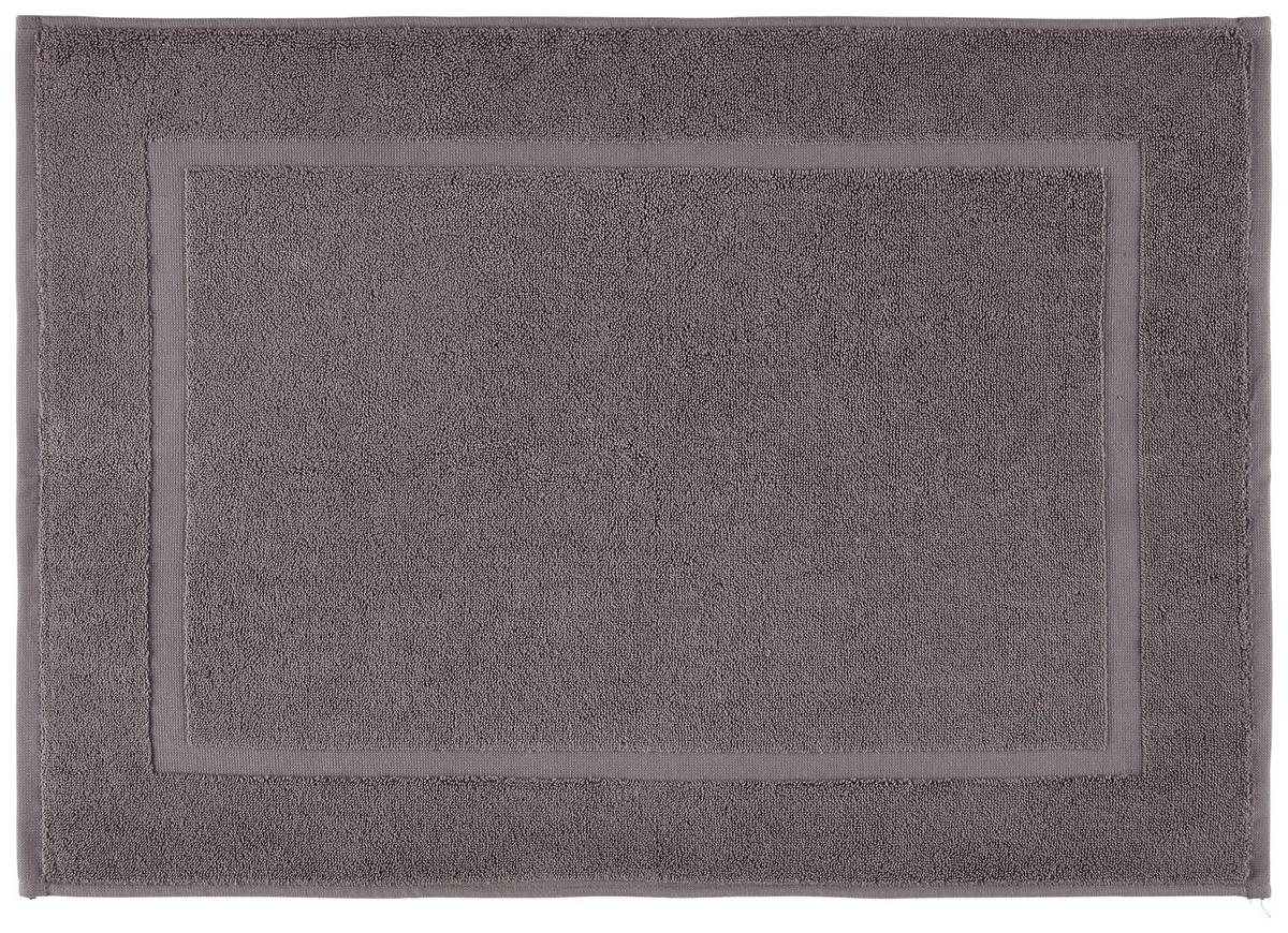 KOUPELNOVÁ PŘEDLOŽKA Melanie, 50/70cm, antracit - antracitová, textil (50/70cm) - Modern Living