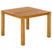 Gartentisch Paraiba Echtholz Akazie L: 110 cm - Akaziefarben, ROMANTIK / LANDHAUS, Holz (110/110/75cm) - Gardenson