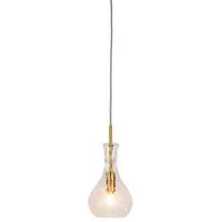 Hängeleuchte Brussels H: 14 Cm 1-Flammig - Transparent, Design, Glas (14/14/30cm) - It's about Romi