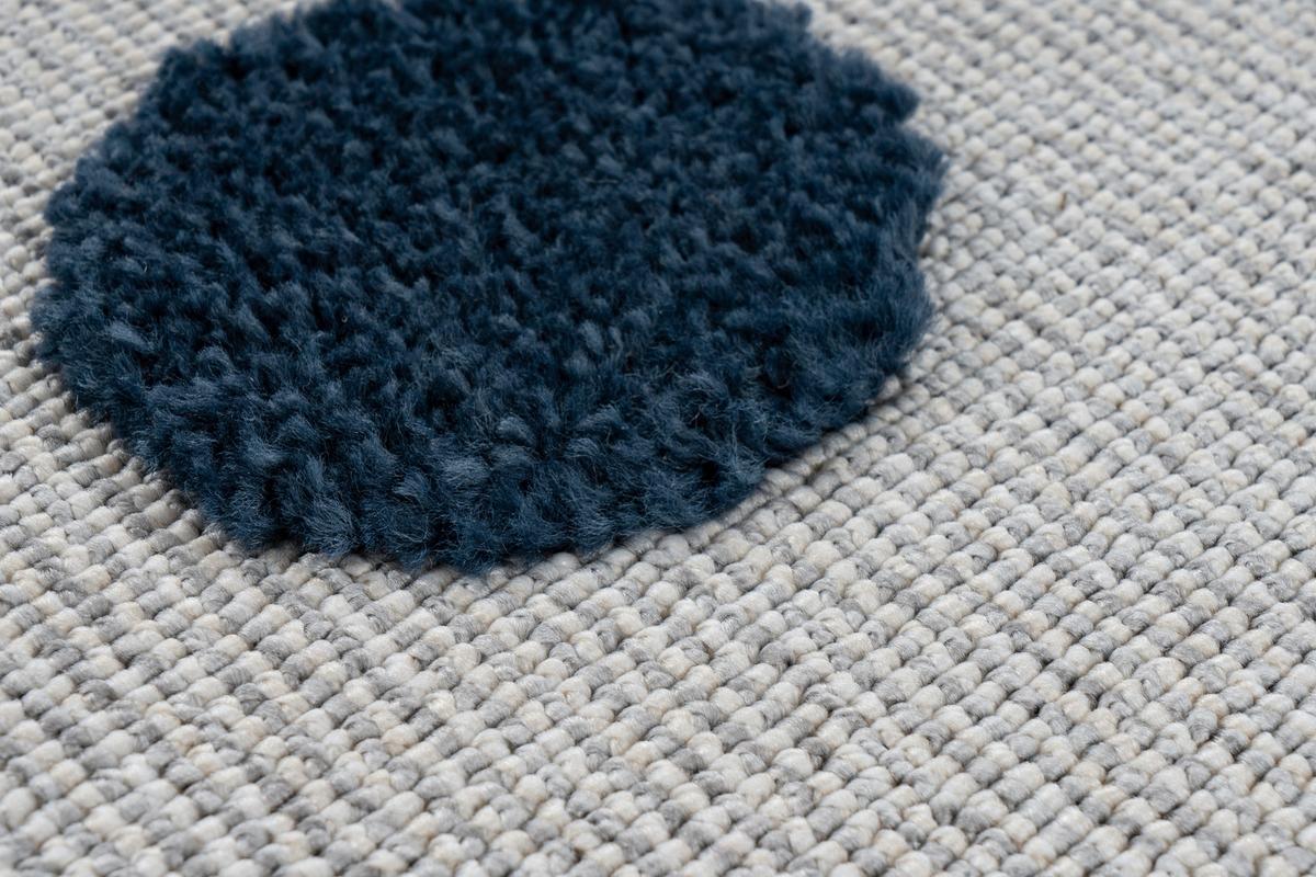 Flachwebteppich My Fano 394 Dots 160x230 - Multicolor/Schwarz, Basics, Textil (160/230cm) - Obsession