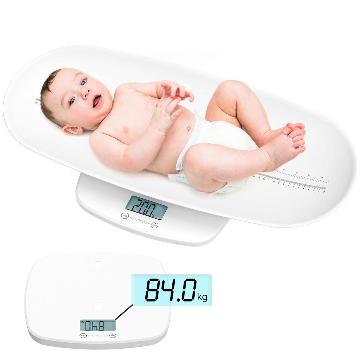 Babywaage weiß - Weiß, Basics, Kunststoff (18/11,2/5,5cm) - Momcozy