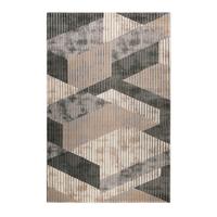 Webteppich Grau/Sand/Beige Tamo 133x200 cm - Sandfarben/Beige, Design, Textil (133/200cm) - Esprit