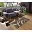 Webteppich Curvy 120x170 cm - Braun, KONVENTIONELL, Textil (120/170cm) - Ombra Webteppich Curvy 120x170 cm - Braun, KONVENTIONELL, Textil (120/170cm) - Ombra