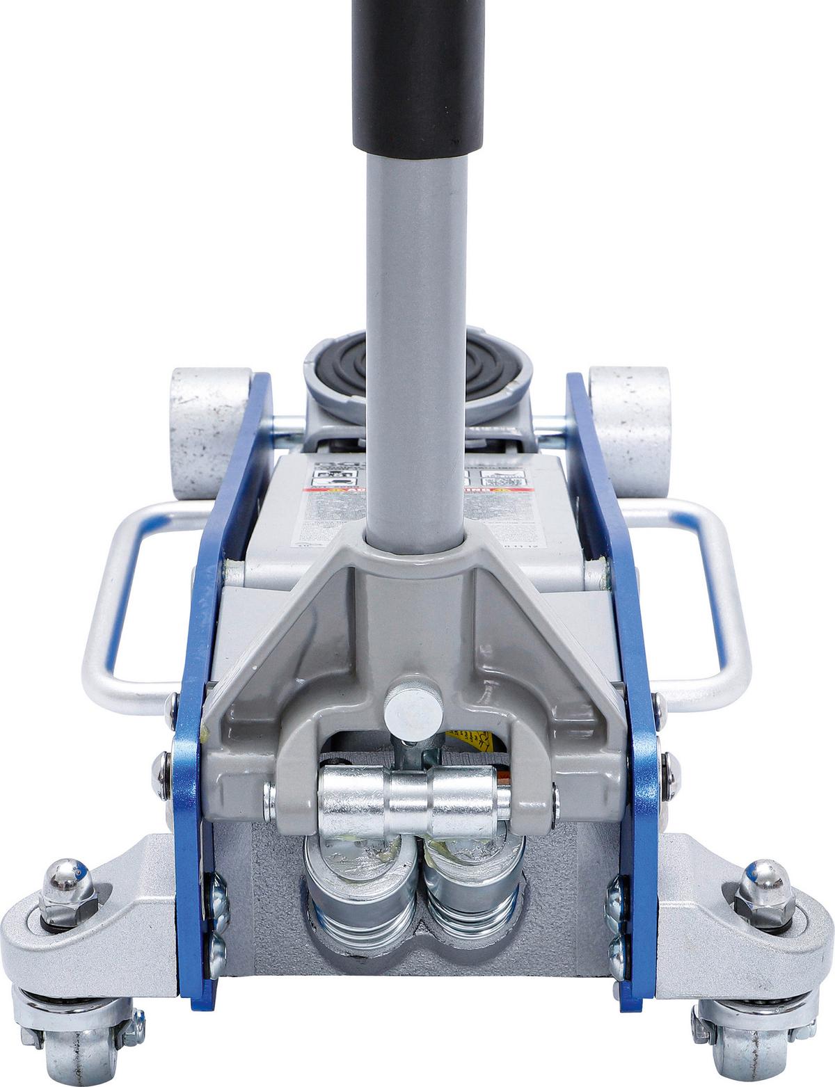 Rangier-Wagenheber Hydraulisch Blau/Silberfarben B: 36,2 cm - Blau/Silberfarben, Basics (74,7/36,2/21,3cm)