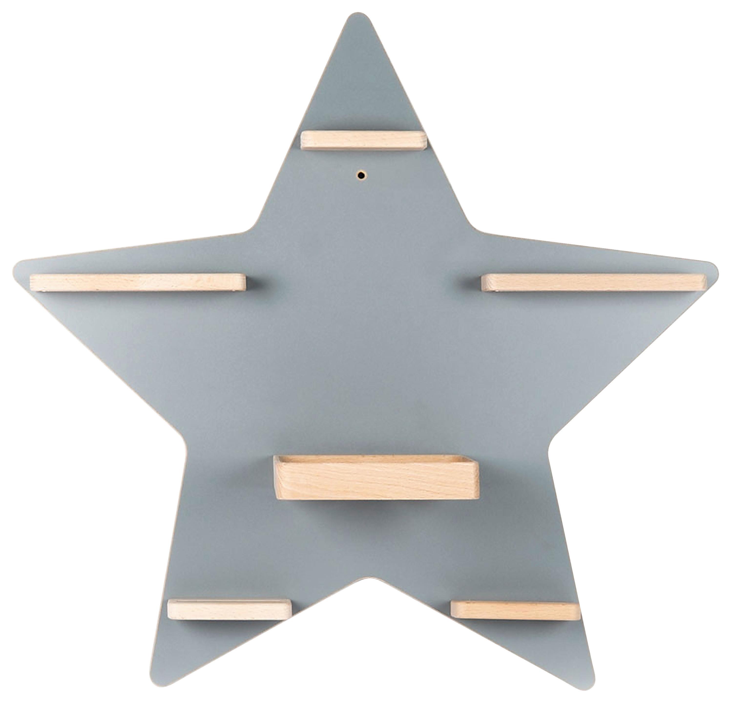 Kinderregal Boarti Grau B: 52 cm - Grau, MODERN, Holzwerkstoff (52/55/19cm) - MID.YOU