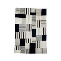 FLACHWEBETEPPICH Grau, Multicolor, ca. 80x150cm - Multicolor/Grau, Design, Textil (80/150cm) - Kayoom