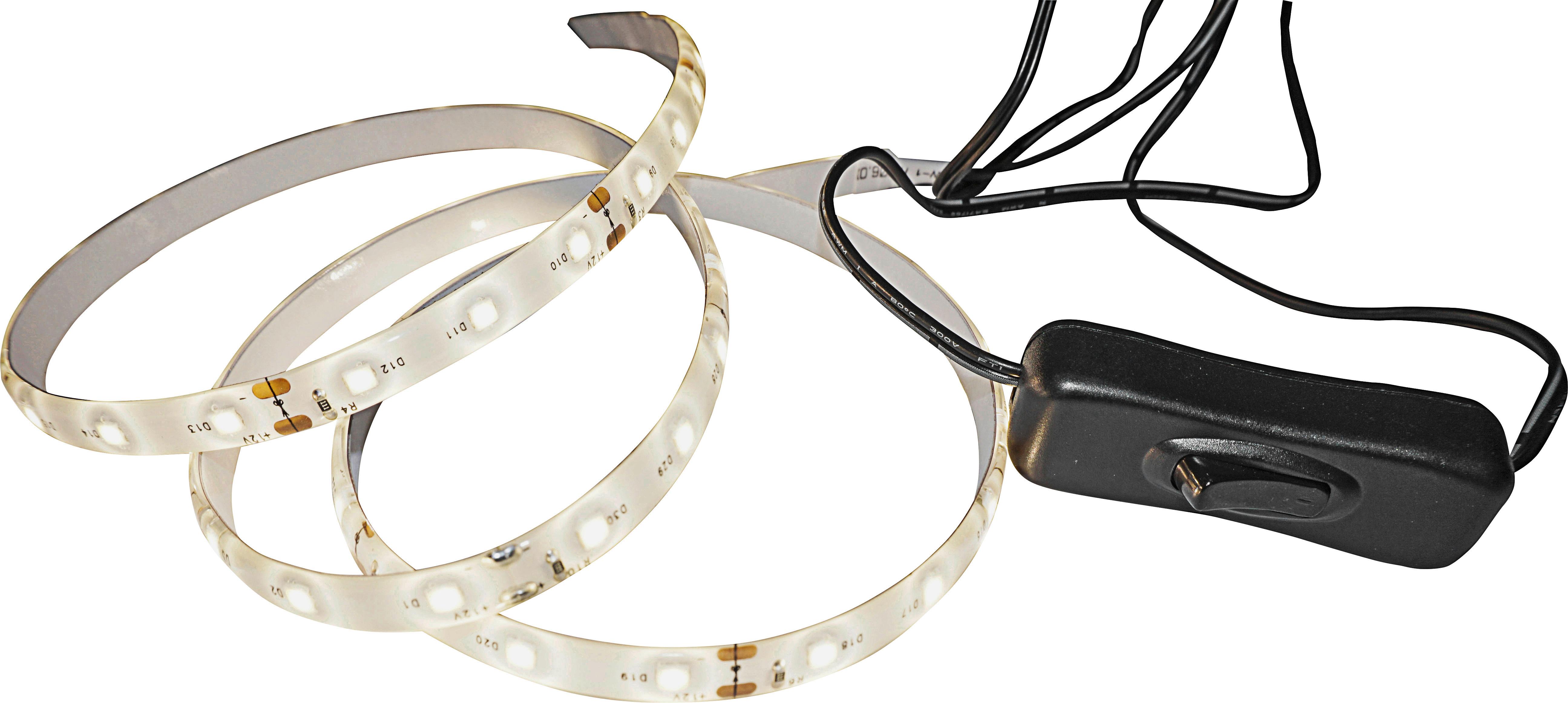 LED PÁSKA KURT - bílá, plast (100/100/1cm) - Modern Living