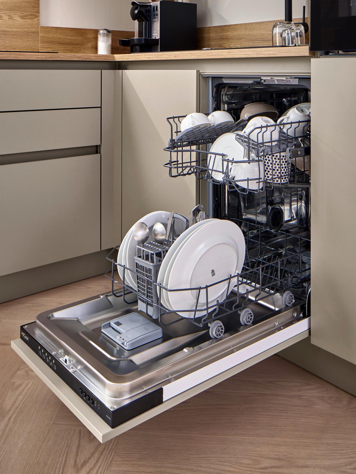 Eckküche Win - Eichefarben/Creme, MODERN, Holzwerkstoff (278,2/205,2cm) - Express-Kuechen