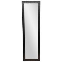 Tükör Polly - fekete/rézvörös, Modern, műanyag/Üveg (54/184/3cm)