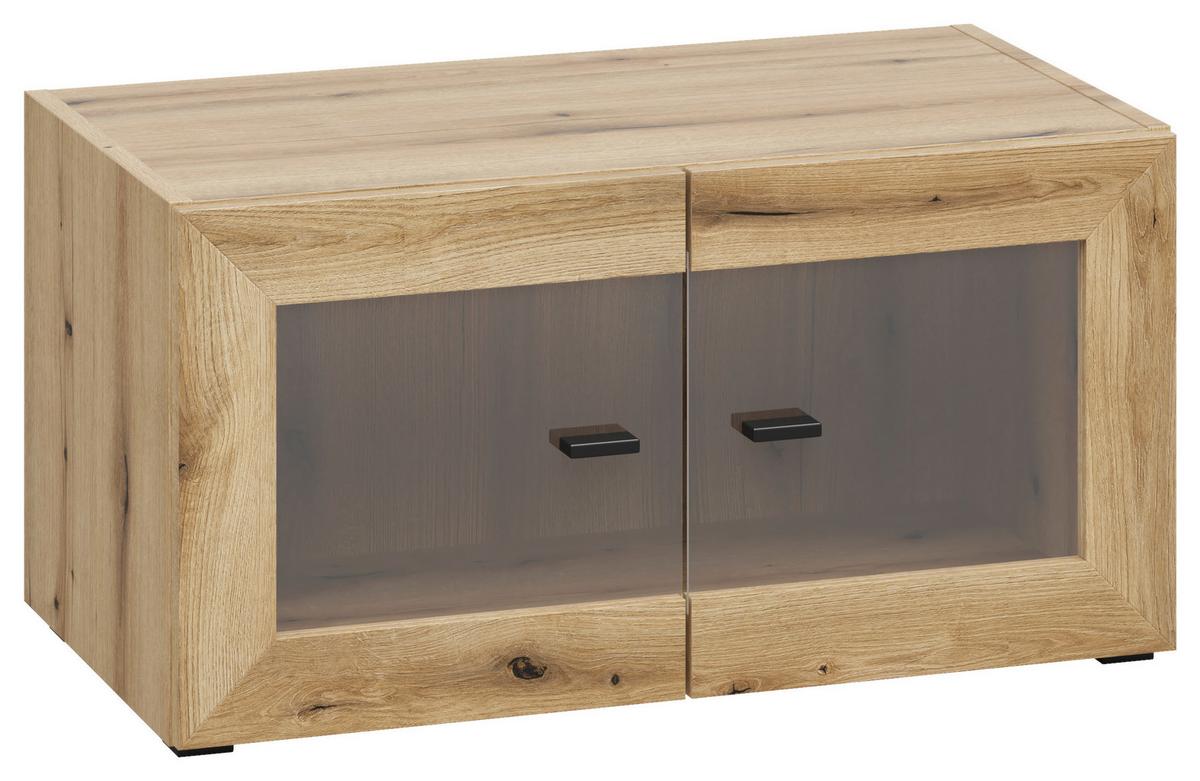 Stapelprogramm Sixty-Four - Eichefarben/Anthrazit, Trend, Holzwerkstoff (320/192/35cm)