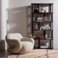 Sessel Folke Naturfarben B: 88cm - Schwarz/Naturfarben, Design, Textil (88/70/88cm) - Livetastic