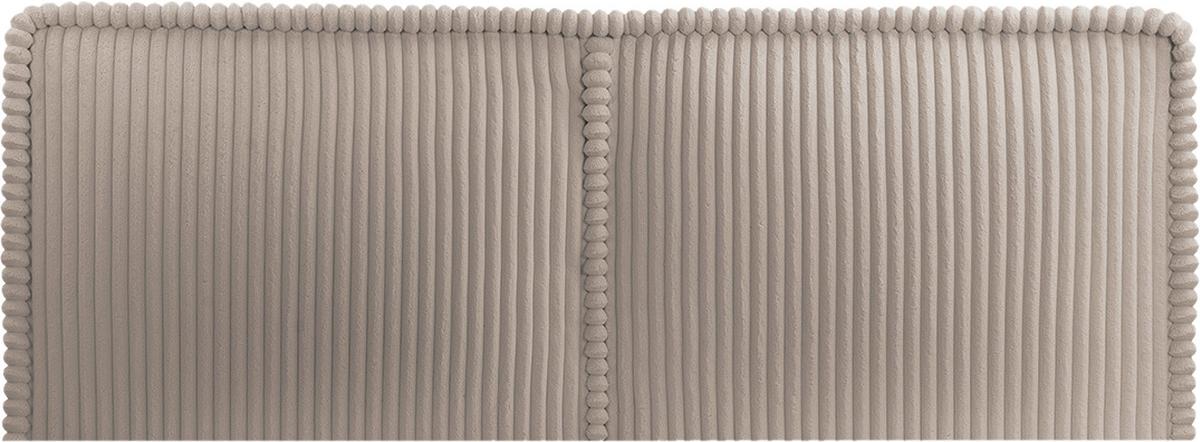 Boxbett Barcelona Lf: 180x200 Beigebraun - Beigebraun/Schwarz, MODERN, Holz/Kunststoff (180/200cm) - MID.YOU