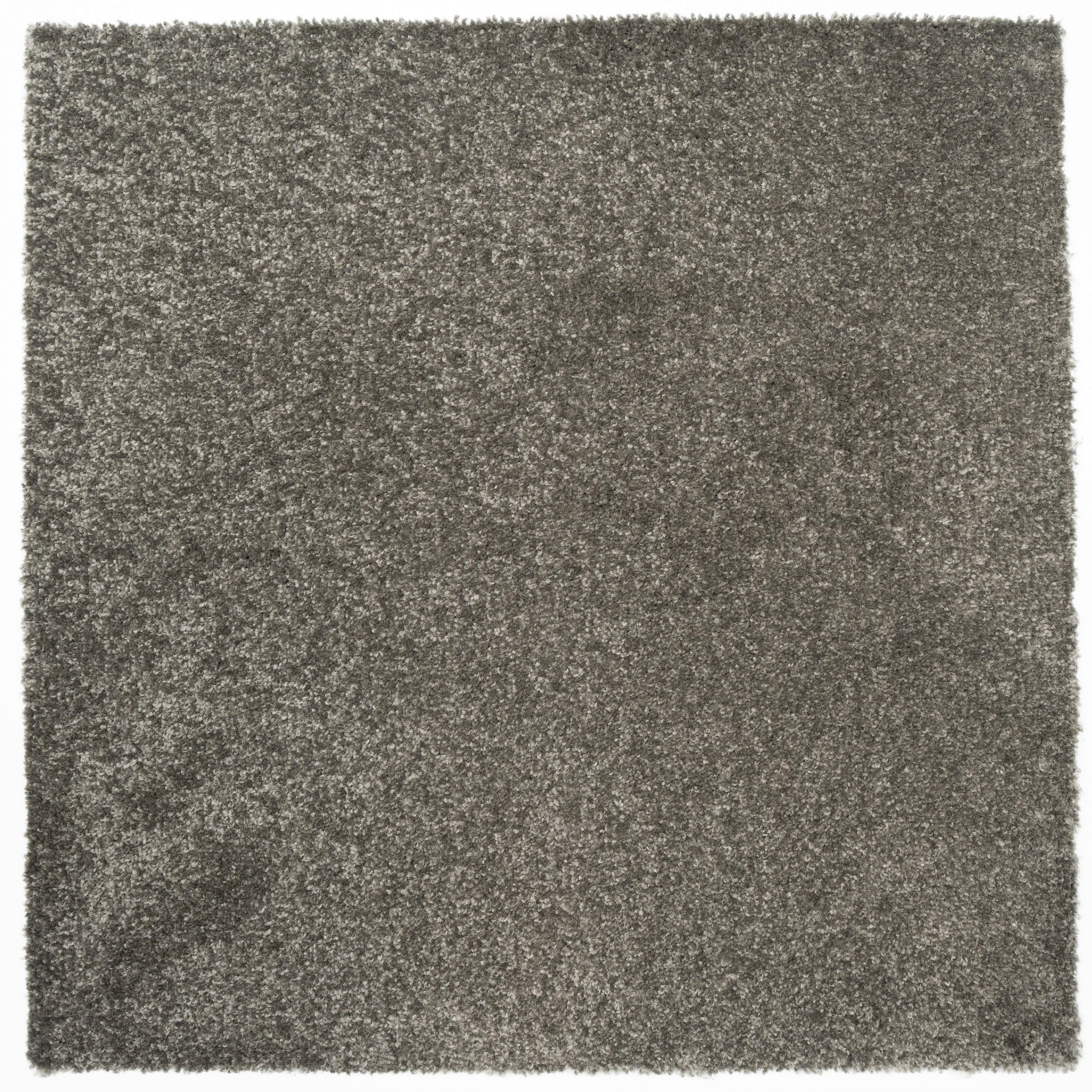 Teppichfliese Dunkelgrau Carousel 50x50cm Florhöhe 10mm - Dunkelgrau, Basics, Textil (50/50cm)