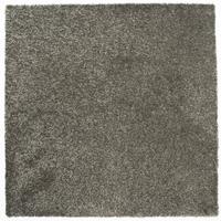 Teppichfliese Dunkelgrau Carousel 50x50cm Florhöhe 10mm - Dunkelgrau, Basics, Textil (50/50cm)