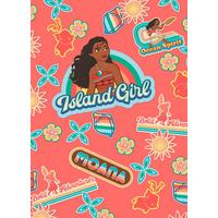 Fototapete Moana Island Girl - Multicolor, Trend, Textil (200/280cm)