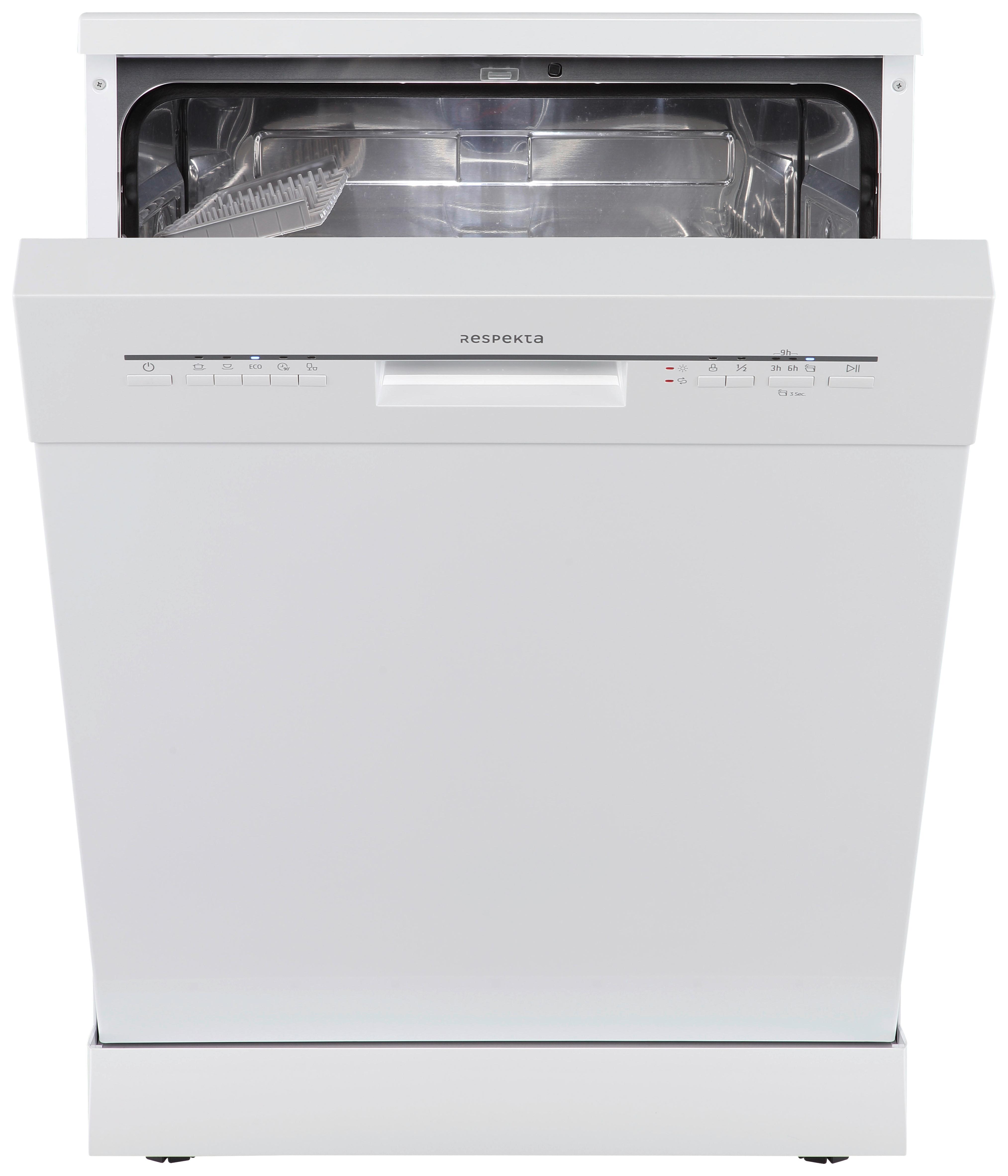 Geschirrspüler Weiß B: 59,8 Cm - Weiß, Basics, Kunststoff/Metall (59,8/84,5/60cm) - Respekta