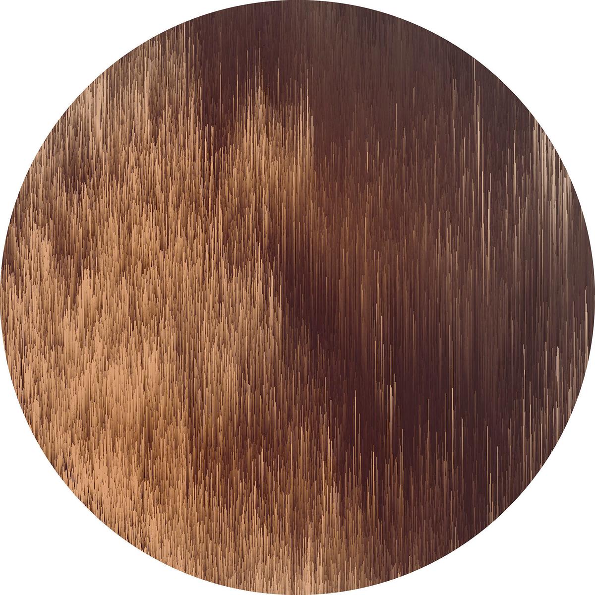 Fototapete Windlines Color - Braun, Trend, Papier (125cm) - Komar