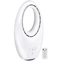 Tischventilator Fan Bladeless Remote Control 2 - Weiß, MODERN, Kunststoff (29,5/57,5/18cm)