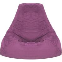 Ülőzsák Verona - lila, textil (90/105/90cm)