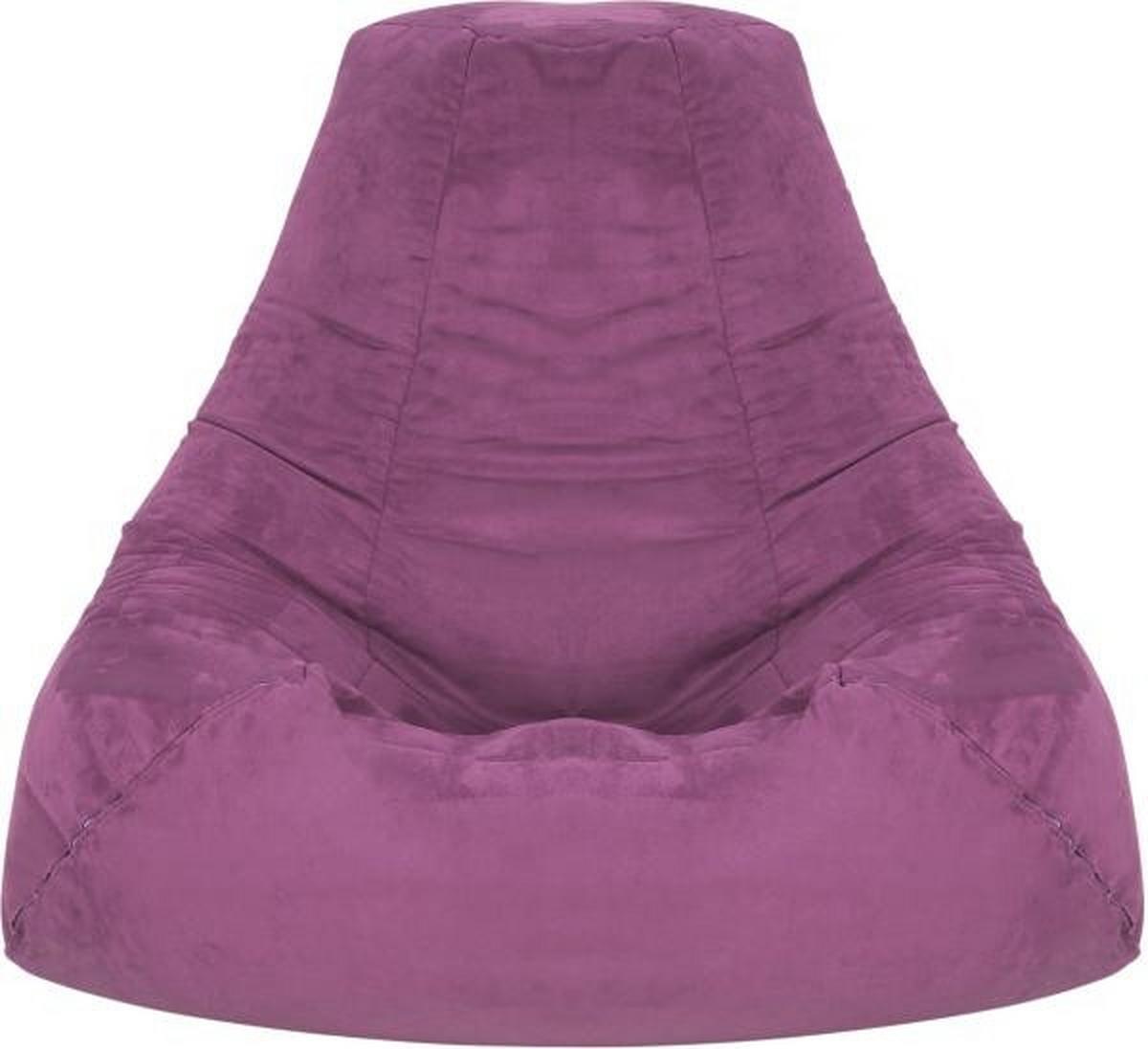 Ülőzsák Verona - lila, textil (90/105/90cm)