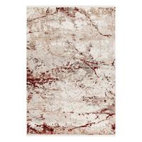 Flachwebteppich My Memphis 381 - Rot, Basics, Textil (200/290cm) - Obsession