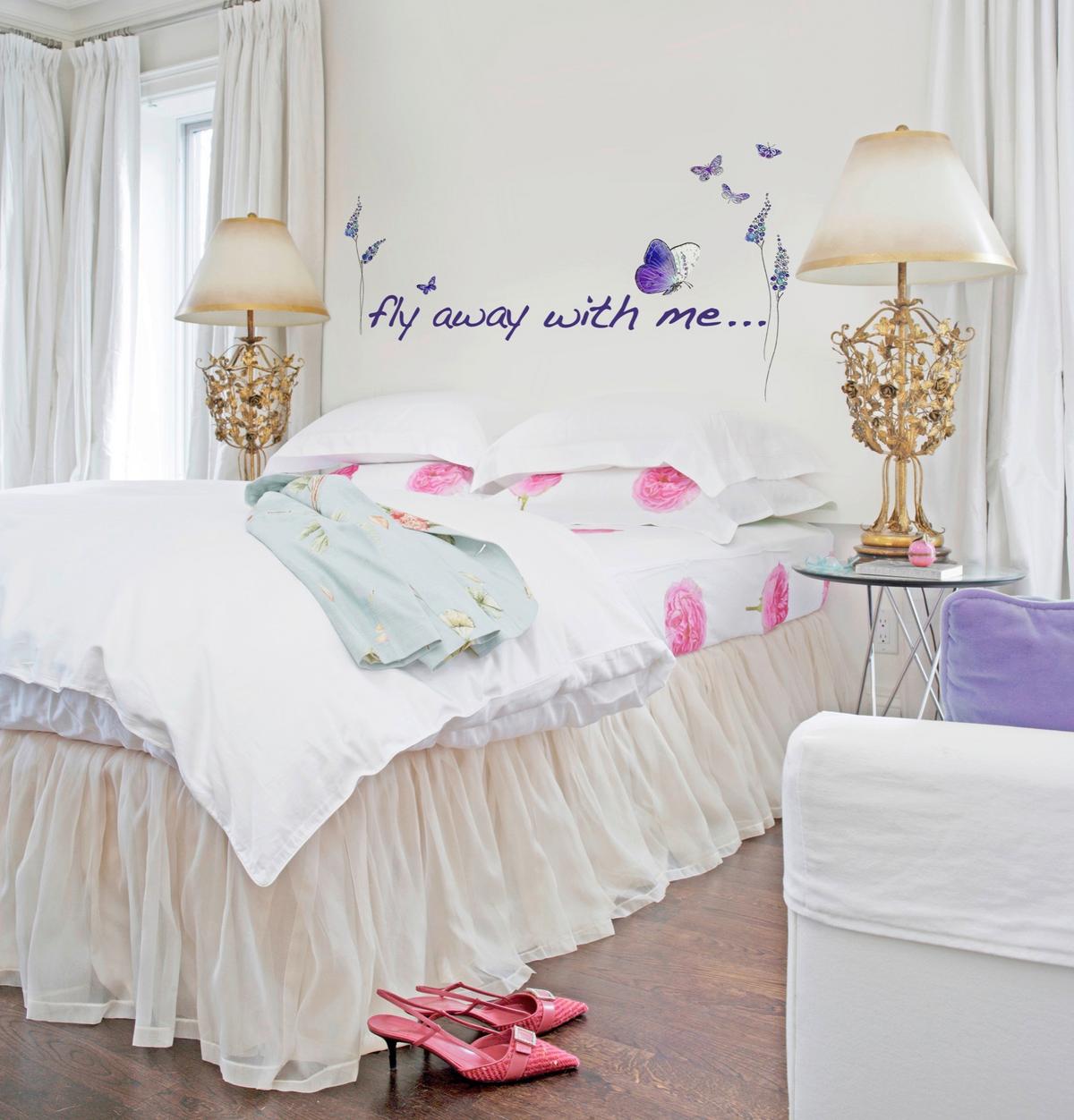 Dekosticker 17719h - Lila, LIFESTYLE, Kunststoff (100/70cm) - Komar