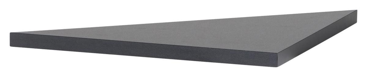 NÁSTĚNNÁ POLICE SKATE 35/35 - antracitová, Moderní, kompozitní dřevo (35/1,8/35cm)