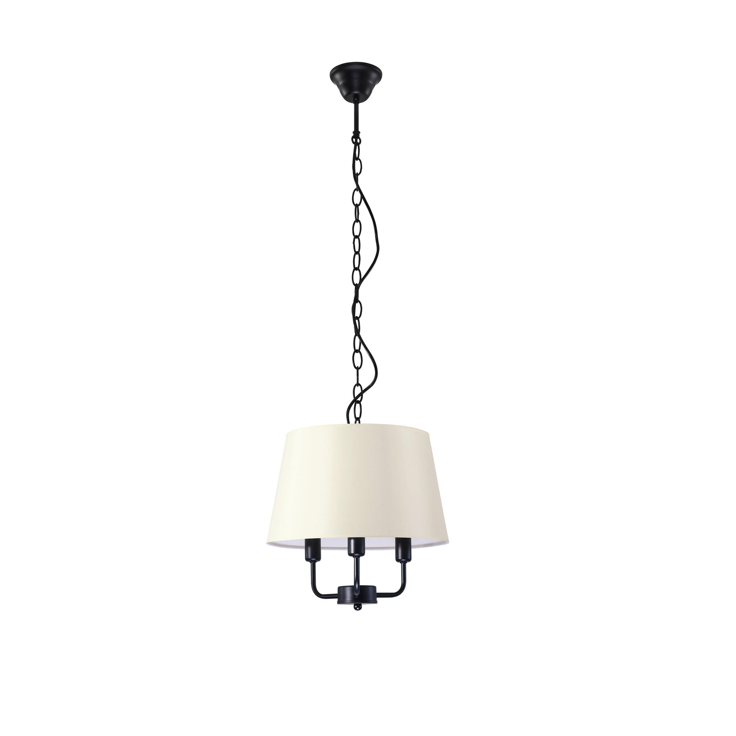 Pendelleuchte 31-01351 Pasteri - Goldfarben/Schwarz, KONVENTIONELL, Metall (32.5/32.5/110cm)
