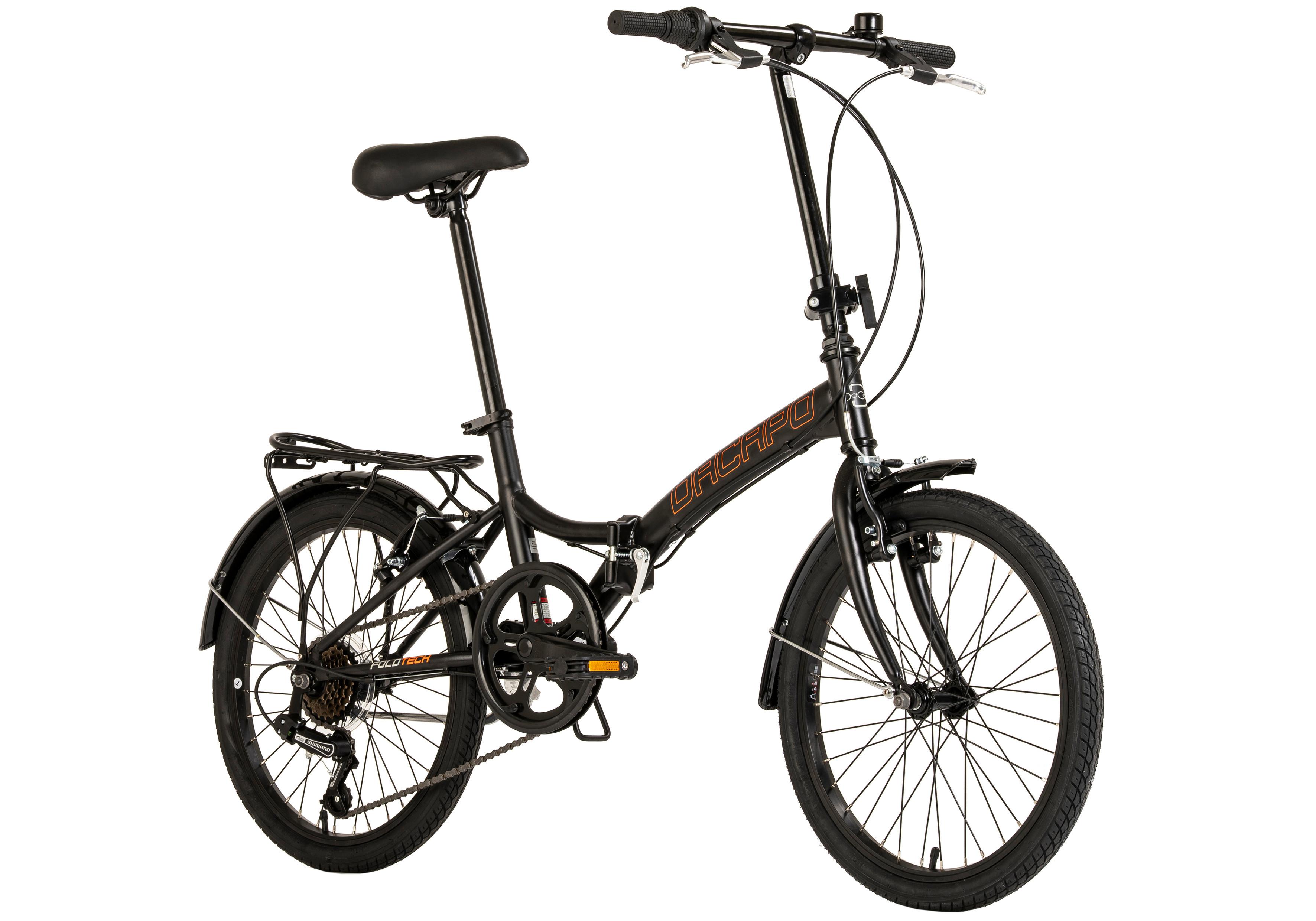 Citybike 406c Faltrad - Schwarz, LIFESTYLE, Metall (25/140/60cm)
