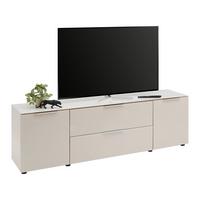 Lowboard Siena Kaschmir - černá/kašmírová, Moderní, kov/kompozitní dřevo (180/55/40cm) - Mömax