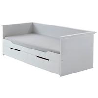 Posteľ 90-180x200cm - farba buka/biela, Modern, drevo/kompozitné drevo (90/200cm) - MID.YOU