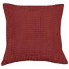 Zierkissen Halina 45x45 Cm Bordeaux Mit Zipp - Bordeaux, MODERN, Textil (45/45cm) - Luca Bessoni