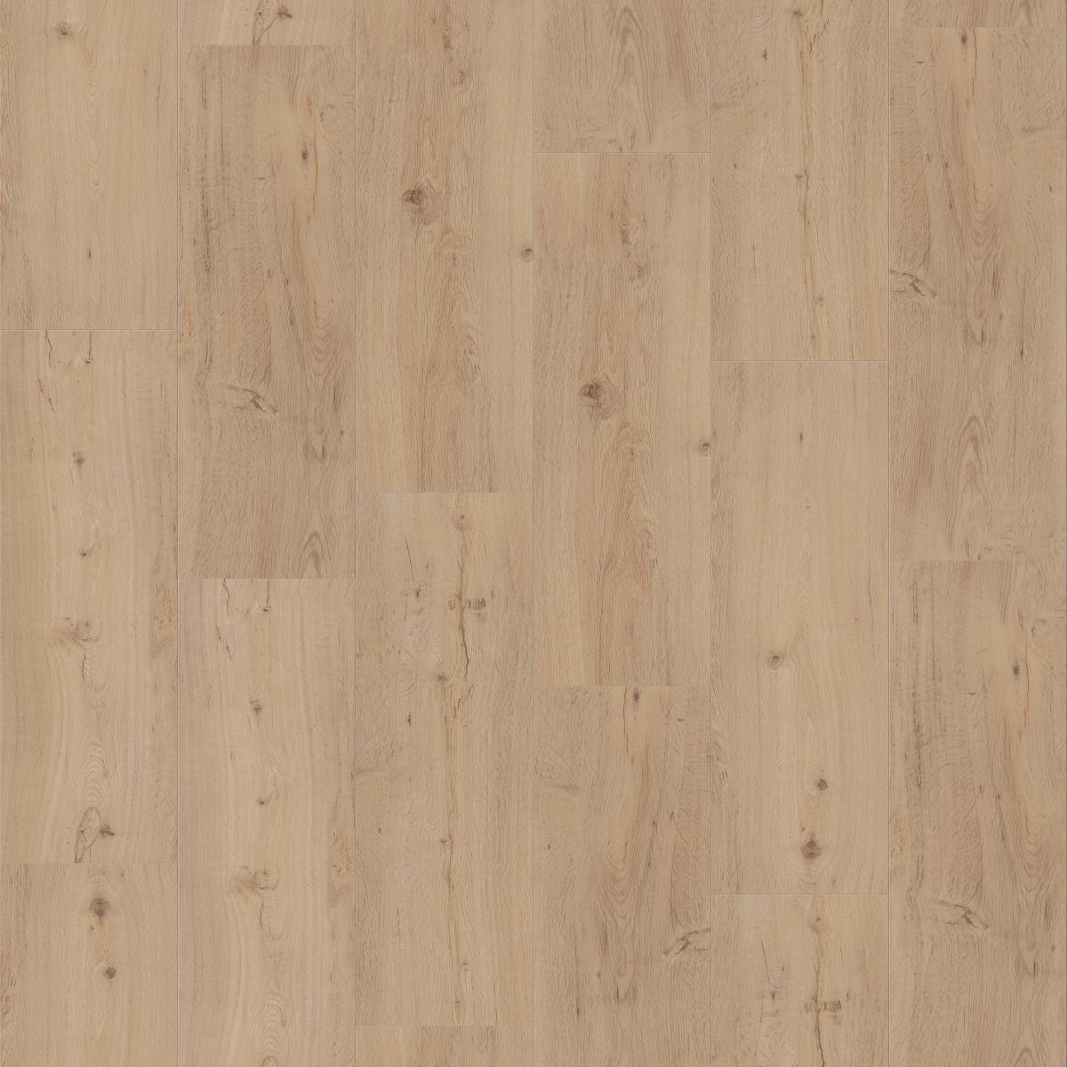 Designboden Eiche Geschliffen Holzstruktur - Hellbraun/Eichefarben, Basics, Holzwerkstoff/Kunststoff (120,7/21,6/0,96cm) - Parador