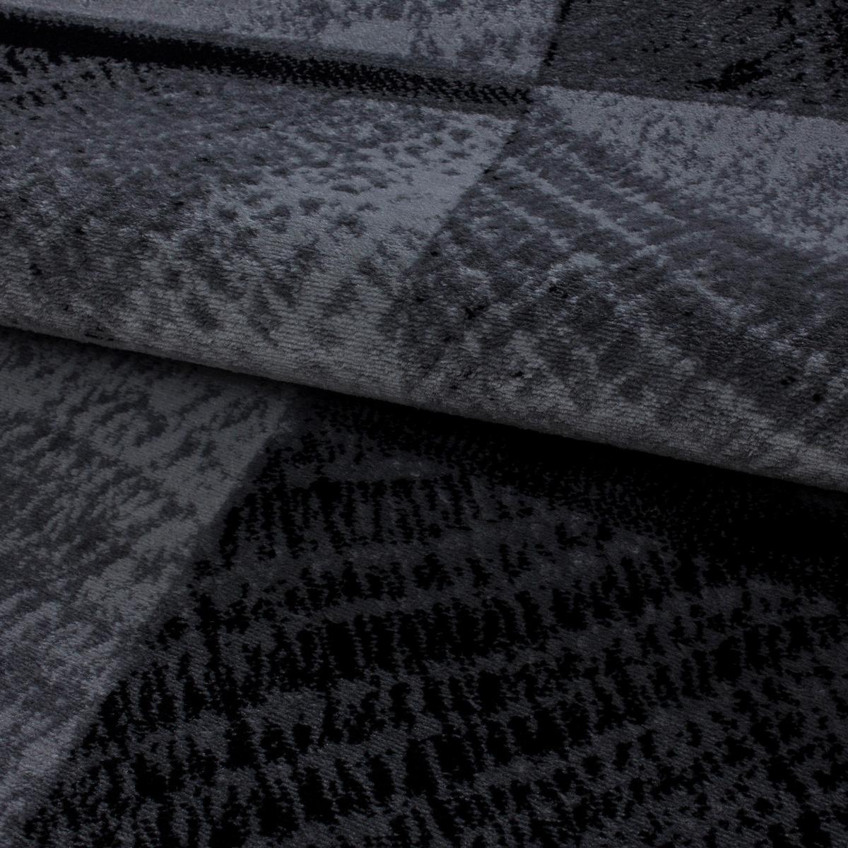 Teppich Läufer Schwarz Plus 80x300 Cm - Schwarz, Design, Textil (80/300cm)
