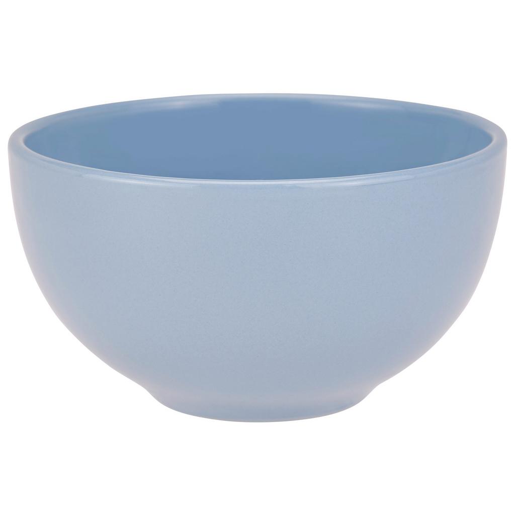 Müslischale Aus Steinzeug Blau Fiorella D/h: Ca. 13/7 Cm