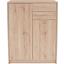 Komoda 4-you Yuk08 - farby dubu, Moderný, kompozitné drevo (74/111,4/34,6cm) Komoda 4-you Yuk08 - farby dubu, Moderný, kompozitné drevo (74/111,4/34,6cm)