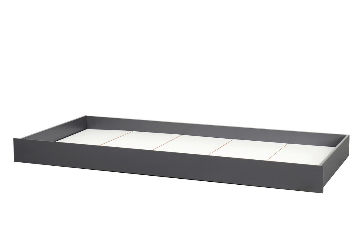 Hausbett Naturfarben /Dunkelgrau 90x200cm - Dunkelgrau/Naturfarben, Design, Holz/Holzwerkstoff (90/200cm) - Livetastic