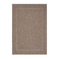 Flachwebteppich Relax - Braun, Basics, Textil (60/100cm) - Novel
