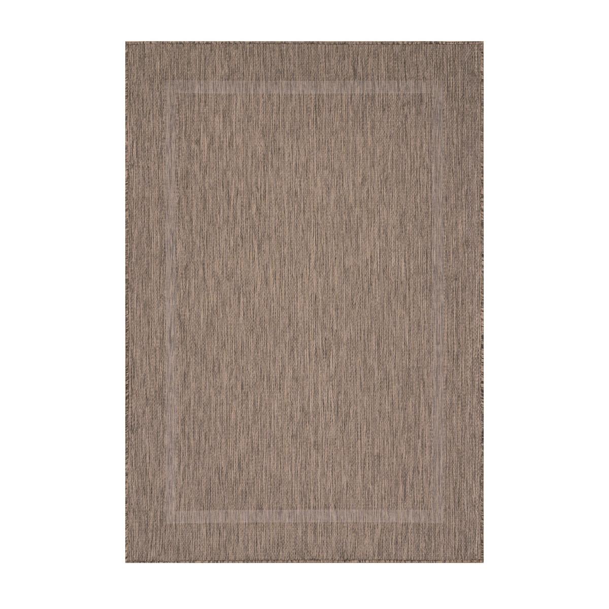 Flachwebteppich Relax - Braun, Basics, Textil (60/100cm) - Novel