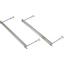Montageset für Badewanne - Silberfarben/Schwarz, KONVENTIONELL, Metall Montageset für Badewanne - Silberfarben/Schwarz, KONVENTIONELL, Metall