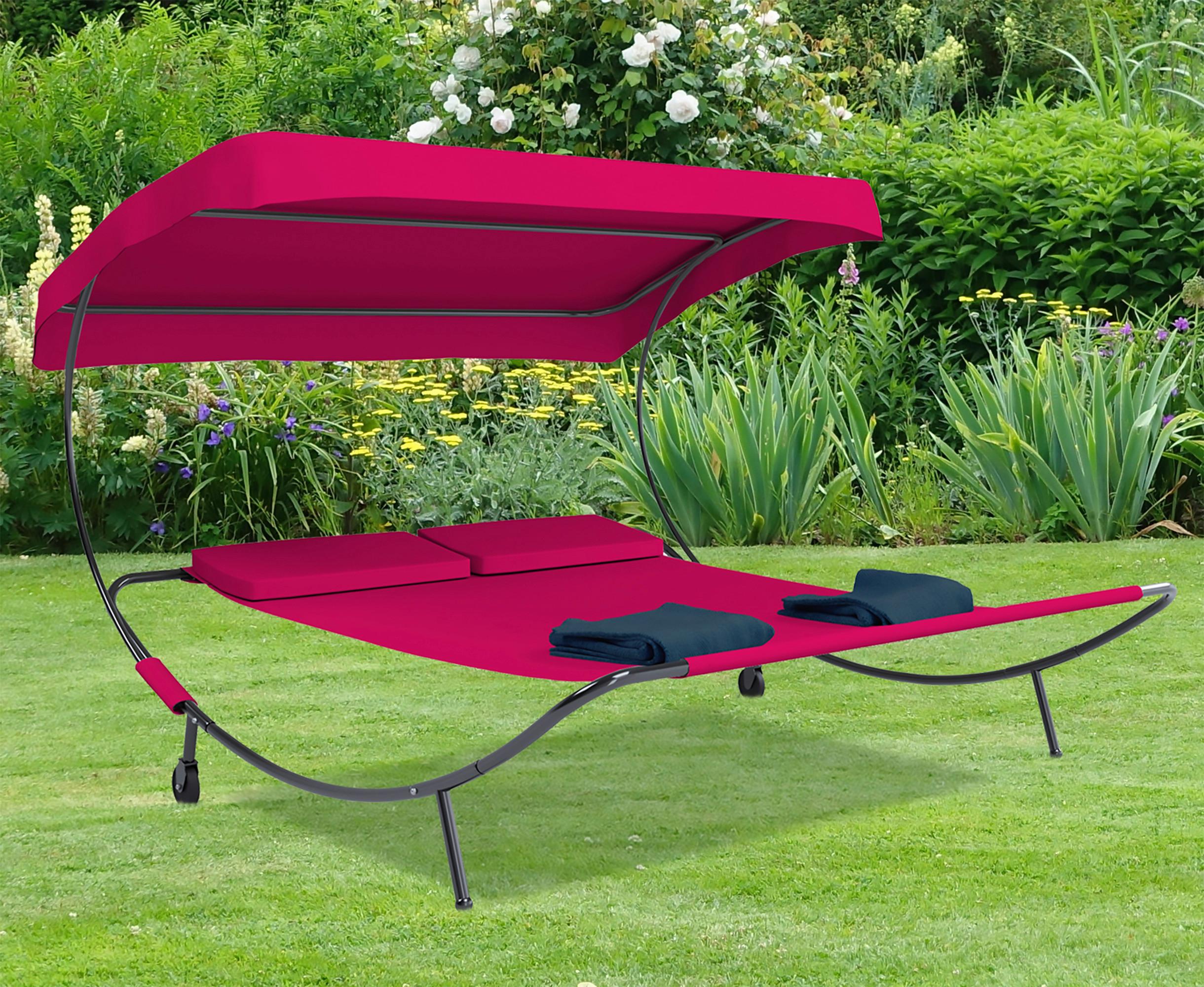 Doppelliege Bindox für den Garten