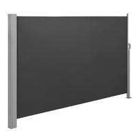 Seitenmarkise Grau BxH: 350x160 cm - Grau, Basics, Textil/Metall (350/160cm) - Modante