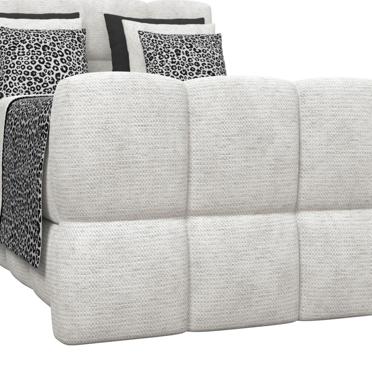 Boxspringbett Brisbane inkl. Bettkasten 120x200 - Creme/Schwarz, Trend, Holz/Holzwerkstoff (120/200cm) - Sembella