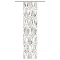 Flächenvorhang Vidaro Grau B: 60 cm - Grau, Natur, Textil (60/245cm) - Schmidt W. Gmbh