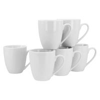 Kaffeebecherset Luna 6--Teilig., Weiß - Weiß, Basics, Keramik - Creatable