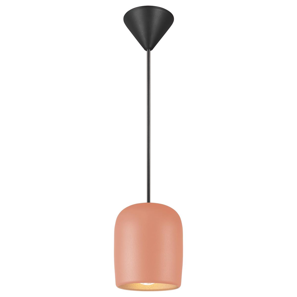 Hängeleuchte Notti Terracotta D: 10 cm - Terracotta, Basics, Metall (10/12cm) - Nordlux