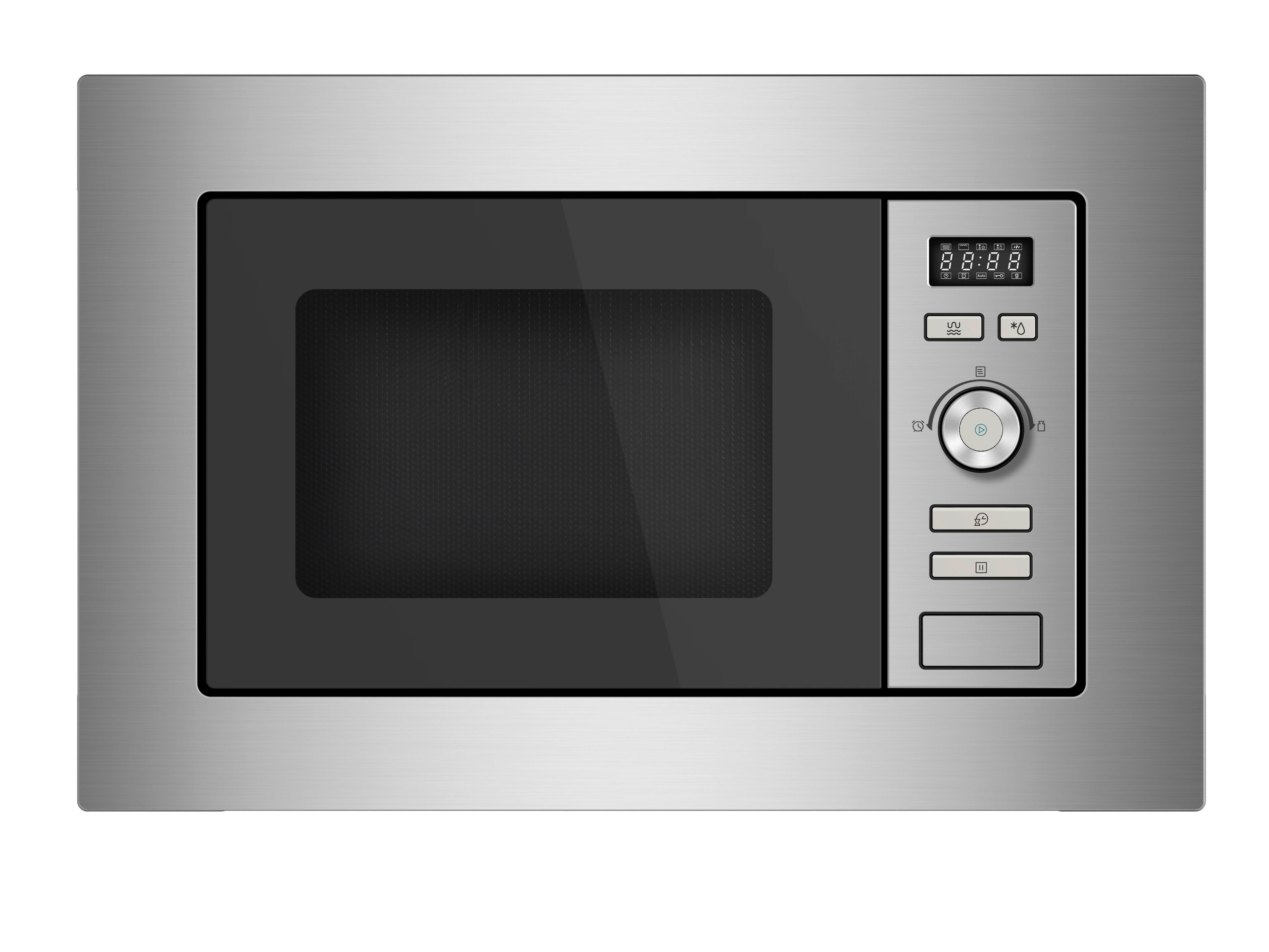 Mikrowelle Nabo Silber 1000 W 5 Leistungsstufen Timefunktion