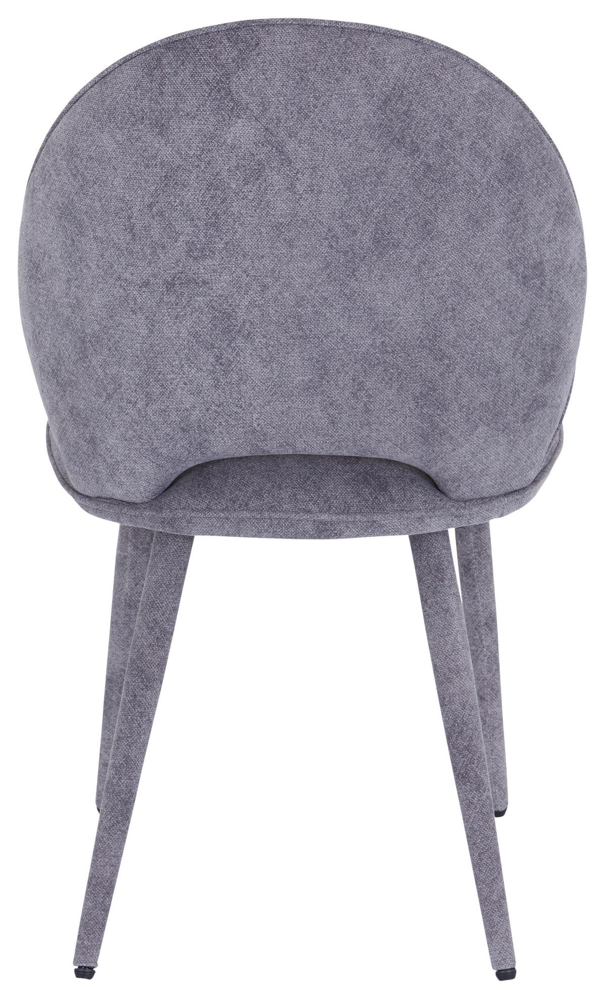 Stuhl Lavik - Grau, MODERN, Holz/Textil (50/87/58,5cm) - Livetastic