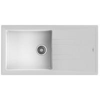 Granitový drez Teka Stone 60 L-TG - biela, Modern, kameň (100/51cm) - Teka